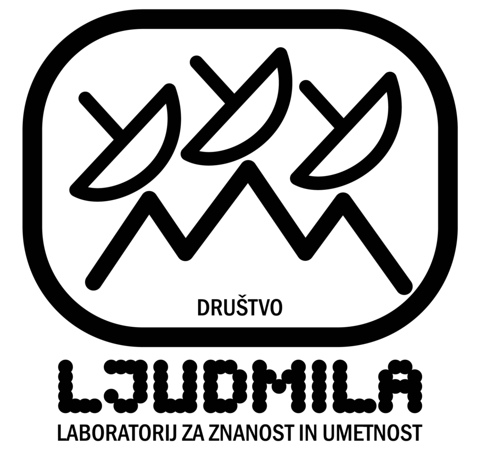 Društvo Ljudmila – laboratorij za znanost in umetnost - logo